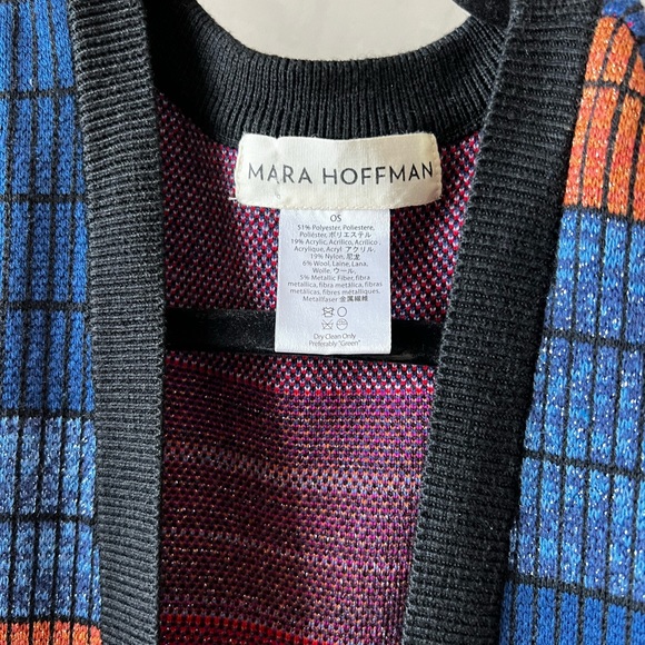 Mara Hoffman Radial Sweater Cape Poncho RARE One Size Fits All sizing - Picture 5 of 8